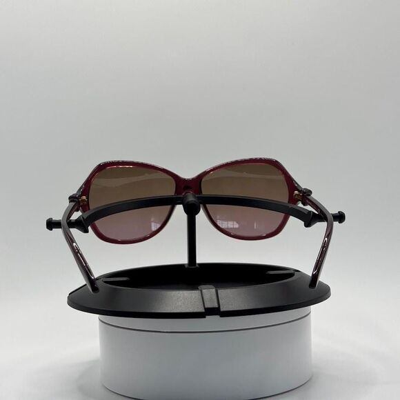 NEW Ladies Y2K Polo Ralph Lauren Large Plastic Sunglasses RA5136 Berry 58/15/135 main image 8